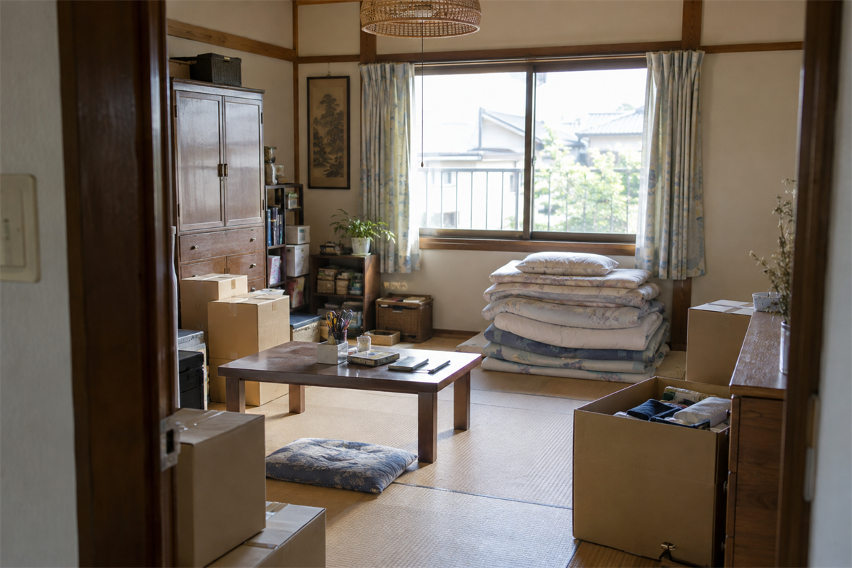 遺品整理の見積もりへ伝える部屋の物量